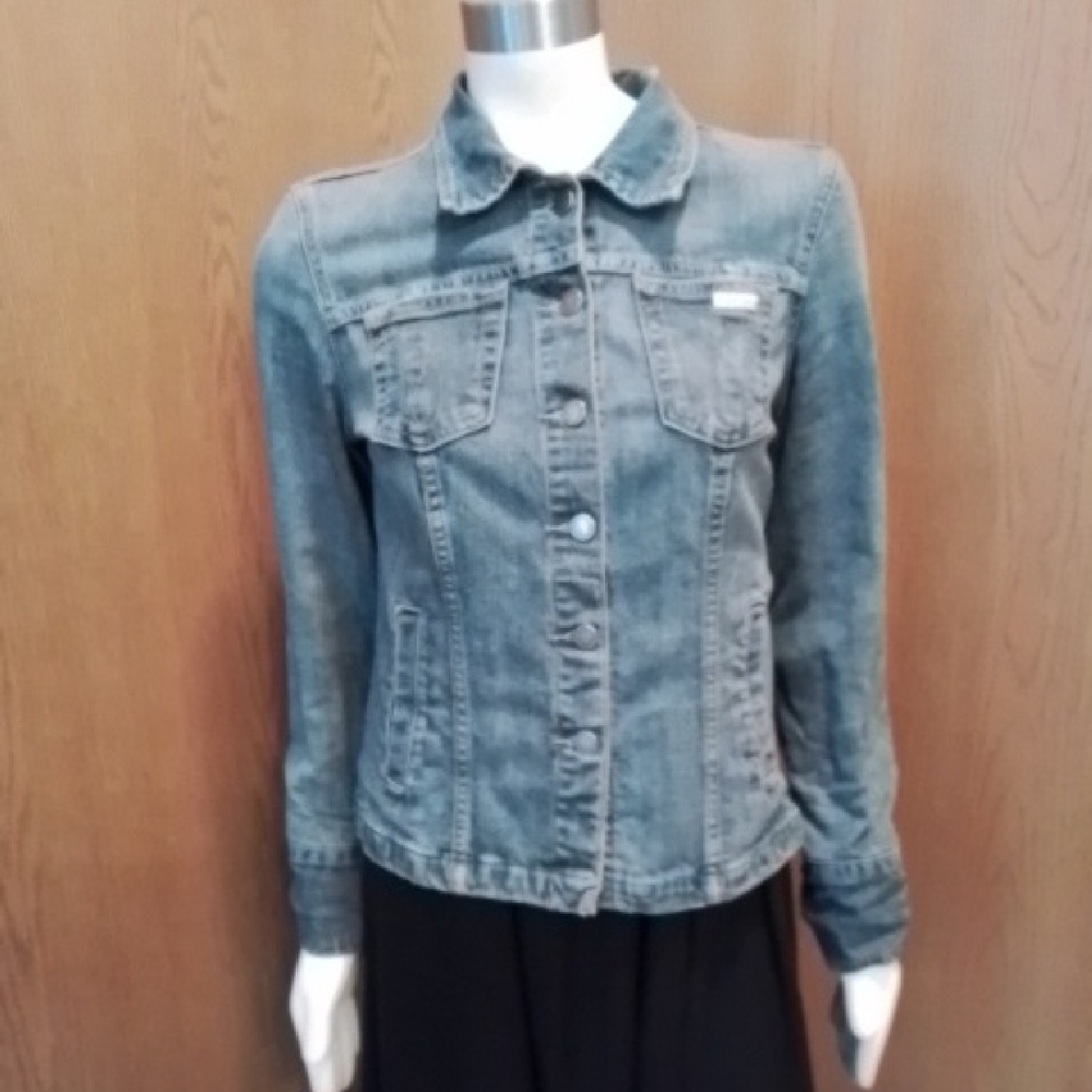 Vintage Calvin Klein Jeans Blue Denim Jacket, Size L.
